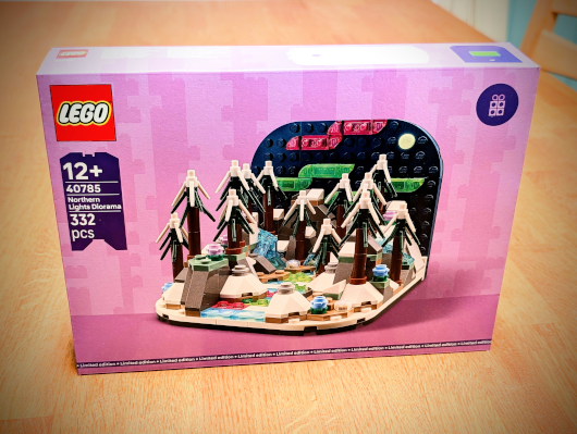 40785 Nordlysdiorama